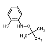 CAS#: 368441-18-3, 3-{[(2-Methyl-2-Propanyl)Oxy]Amino}-4-Pyridinethiol