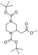 CAS#: 368441-99-0, Methyl 1,4-Di-Boc-Piperazine-2-Acetate