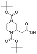 CAS#: 368442-00-6, 1,4-Di-Boc-2-Piperazineacetic Acid