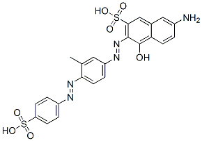 CAS#: 36867-70-6, (3E)-7-Amino-3-[[3-Methyl-4-(4-Sulfophenyl)Diazenylphenyl]Hydrazinylidene]-4-Oxonaphthalene-2-Sulfonic Acid