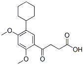 CAS#: 36879-87-5, 4-(5-Cyclohexyl-2,4-Dimethoxyphenyl)-4-Oxobutanoic Acid