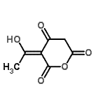 CAS#: 368876-56-6, (3E)-3-(1-Hydroxyethylidene)-2H-Pyran-2,4,6(3H,5H)-Trione