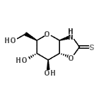 CAS#: 368886-89-9, (3aR,5R,6S,7S,7aR)-6,7-Dihydroxy-5-(Hydroxymethyl)Hexahydro-2H-Pyrano[2,3-d][1,3]Oxazole-2-Thione