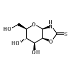 CAS#: 368886-97-9, (3aR,5R,6S,7S,7aS)-6,7-Dihydroxy-5-(Hydroxymethyl)Hexahydro-2H-Pyrano[2,3-d][1,3]Oxazole-2-Thione