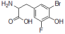 CAS#: 369-95-9, 2-Amino-3-(3-Bromo-5-Fluoro-4-Hydroxyphenyl)Propanoic Acid