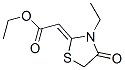 CAS#: 36958-87-9, Ethyl (2Z)-2-(3-Ethyl-4-Oxo-1,3-Thiazolidin-2-Ylidene)Acetate