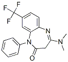 CAS#: 36985-47-4, 4-Dimethylamino-1-Phenyl-8-(Trifluoromethyl)-3H-1,5-Benzodiazepin-2-One