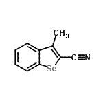 CAS#: 37007-55-9, 3-Methyl-1-Benzoselenophene-2-Carbonitrile