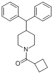 CAS#: 37012-04-7, Cyclobutyl-[4-[Di(Phenyl)Methyl]Piperidin-1-Yl]Methanone