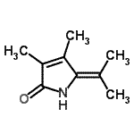 CAS#: 37012-27-4, 5-Isopropylidene-3,4-Dimethyl-1,5-Dihydro-2H-Pyrrol-2-One