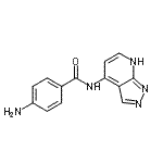 CAS#: 370589-25-6, 4-Amino-N-(1H-Pyrazolo[3,4-b]Pyridin-4-Yl)Benzamide