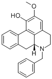 CAS#: 37082-21-6, (R)-5,6,6a,7-Tetrahydro-2-methoxy-6-(phenylmethyl)-4H-dibenzo(de,g)quinolin-1-ol
