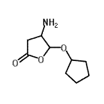 CAS#: 370875-31-3, 4-Amino-5-(Cyclopentyloxy)Dihydro-2(3H)-Furanone