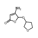 CAS#: 370876-96-3, 4-Amino-5-(Tetrahydro-3-Furanyloxy)-2(5H)-Furanone