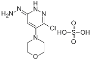 CAS#: 37117-61-6, 4-(3-Chloro(or hydrazino)-6-hydrazino(or chloro)pyridazin-4-yl)morpholine sulfate
