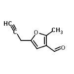 CAS#: 37136-38-2, 2-Methyl-5-(2-Propyn-1-Yl)-3-Furaldehyde