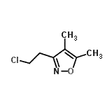 CAS 登录号：371932-99-9， 3-(2-氯乙基)-4,5-二甲基-1,2-恶唑