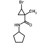 CAS#: 372089-85-5, 2-Bromo-N-Cyclopentyl-1-Methylcyclopropanecarboxamide