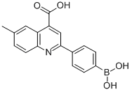 CAS 登录号：373384-16-8， 2-(4-硼酸基苯基)-6-甲基喹啉-4-羧酸