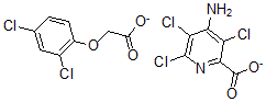 CAS#: 37339-60-9, 4-amino-3,5,6-trichloro-2-Pyridinecarboxylic acid mixt. with (2,4-dichlorophenoxy)acetic acid
