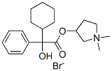 CAS#: 3734-12-1, (1,1-Dimethyl-2,3,4,5-Tetrahydropyrrol-3-Yl) 2-Cyclohexyl-2-Hydroxy-2-Phenyl-Acetate Bromide
