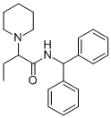 CAS#: 37390-25-3, N-(Diphenylmethyl)-alpha-Ethyl-1-Piperidineacetamide