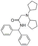 CAS 登录号：37390-26-4， 2-(二环戊基氨基)-N-(二苄基)-乙酰胺