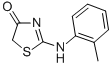 CAS#: 37394-99-3, 2-o-Tolylamino-Thiazol-4-One