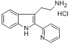 CAS 登录号:374064-08-1, 2-(2-吡啶-2-基-1H-吲哚-3-基)乙胺单盐酸盐