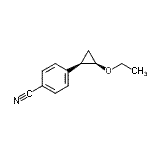 CAS#: 374081-52-4, 4-[(1R,2R)-2-Ethoxycyclopropyl]Benzonitrile