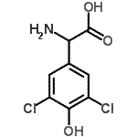 CAS#: 37409-29-3, Amino(3,5-Dichloro-4-Hydroxyphenyl)Acetic Acid