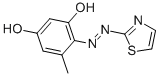 CAS#: 37422-56-3, 5-Methyl-4-(2-Thiazolylazo)Resorcinol