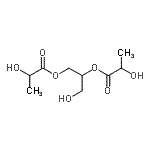 CAS#: 37449-92-6, 3-Hydroxy-1,2-Propanediyl Bis(2-Hydroxypropanoate)