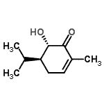 CAS 登录号：374632-89-0， (5S,6S)-6-羟基-5-异丙基-2-甲基-2-环己烯-1-酮