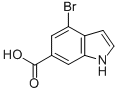 CAS 登录号：374633-27-9， 4-溴-6-吲哚羧酸