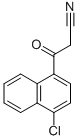 CAS#: 374926-12-2, 4-Chloro-beta-Oxo-1-Naphthalenepropanenitrile