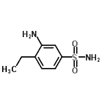 CAS#: 37559-29-8, 3-Amino-4-Ethylbenzenesulfonamide