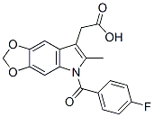 CAS#: 37585-58-3, 2-[5-(4-Fluorobenzoyl)-6-Methyl-[1,3]Dioxolo[4,5-f]Indol-7-Yl]Acetic Acid