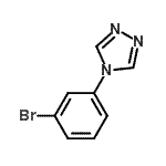 CAS#: 375858-05-2, 4-(3-Bromophenyl)-4H-1,2,4-Triazole