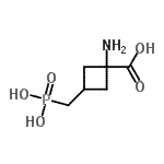 CAS#: 375858-31-4, 1-Amino-3-(Phosphonomethyl)Cyclobutanecarboxylic Acid