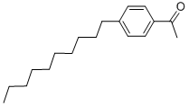 CAS 登录号：37593-06-9， 1-(4-癸基苯基)乙烷-1-酮