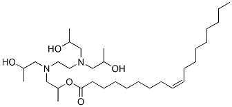 CAS#: 37599-16-9, 1-[2-(Bis(2-Hydroxypropyl)Amino)Ethyl-(2-Hydroxypropyl)Amino]Propan-2-Yl (Z)-Octadec-9-Enoate