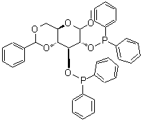CAS#: 37605-43-9, Methyl 2,3-Bis-O-Diphenylphosphino-4,6-O-Benzylideneglucopyranoside