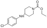 CAS 登录号：37656-66-9， 4-[(4-氯苯基)氨基]哌啶-1-羧酸乙酯