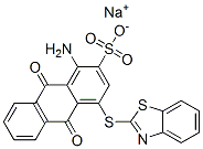 CAS#: 3767-77-9, Sodium 1-Amino-4-(1,3-Benzothiazol-2-Ylsulfanyl)-9,10-Dioxoanthracene-2-Sulfonate