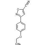 CAS 登录号：377051-22-4， 3-(4-乙氧基苯基)-1,2-恶唑-5-甲腈