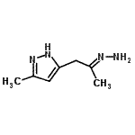 CAS#: 37708-82-0, 5-[(2E)-2-Hydrazonopropyl]-3-Methyl-1H-Pyrazole