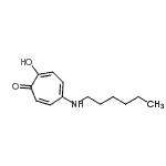 CAS#: 377086-48-1, 5-(Hexylamino)-2-Hydroxy-2,4,6-Cycloheptatrien-1-One