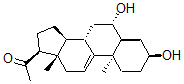 CAS#: 37717-02-5, 1-[(3S,5S,6S,8S,10S,13S,14S,17S)-3,6-Dihydroxy-10,13-Dimethyl-2,3,4,5,6,7,8,12,14,15,16,17-Dodecahydro-1H-Cyclopenta[a]Phenanthren-17-Yl]Ethanone