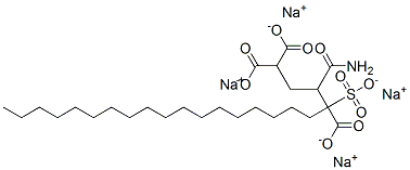 CAS 登录号：37767-39-8， (2S)-2-(十八烷基氨基)丁二酸;2-磺基丁二酸